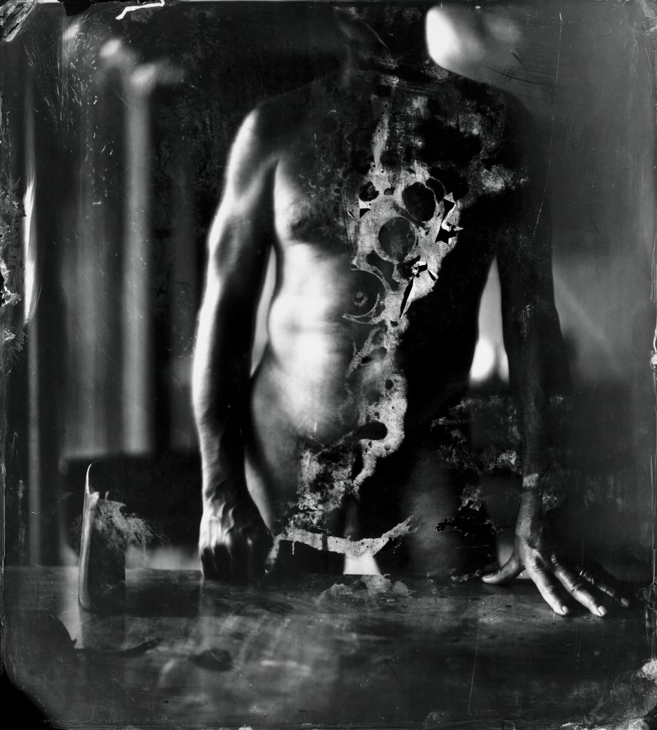 Sally Mann (American, b. 1951) 'Hephaestus' 2008 from the exhibition 'Proud Flesh' by Sally Mann at Gagosian Gallery, New York, Sept - Oct, 2009