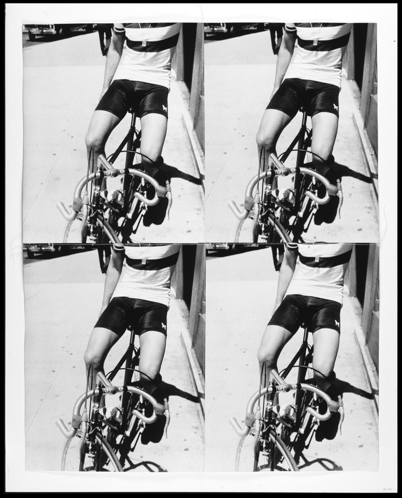 Andy Warhol (American, 1928-1987) 'Untitled (Cyclist)'  c. 1976