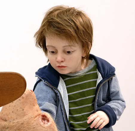 Patricia Piccinini (Australian, b. 1965) 'Doubting Thomas' 2008 (detail)