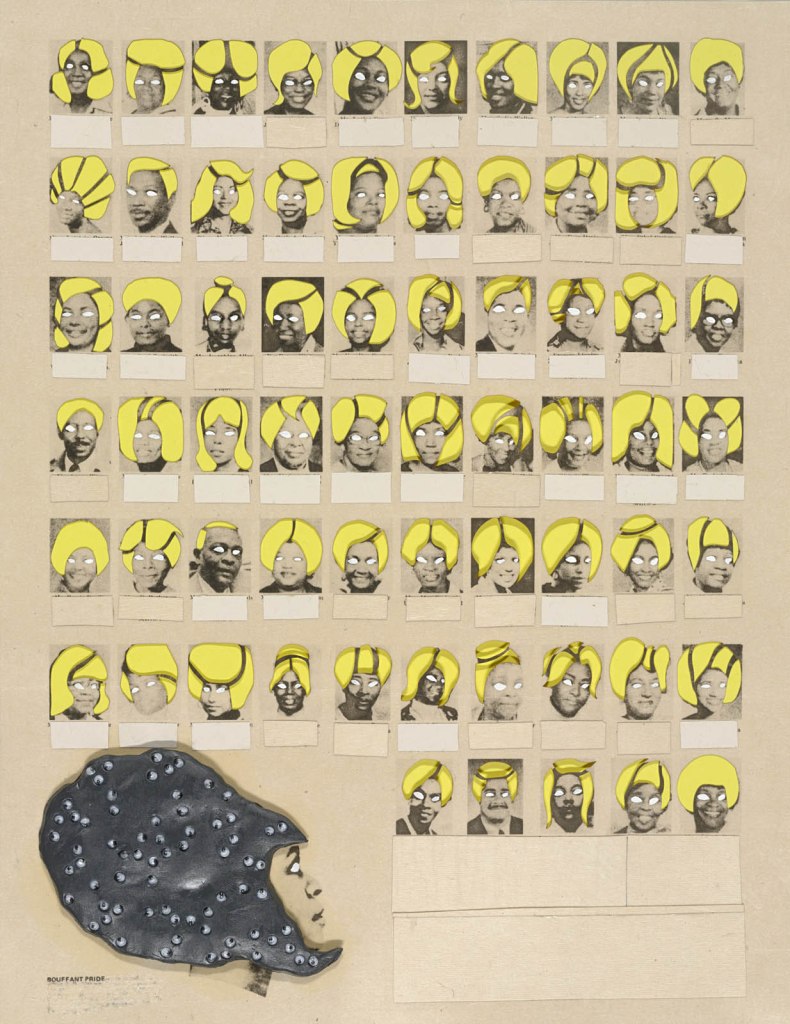 Ellen Gallagher (American, b. 1965) 'Bouffant Pride' 2003