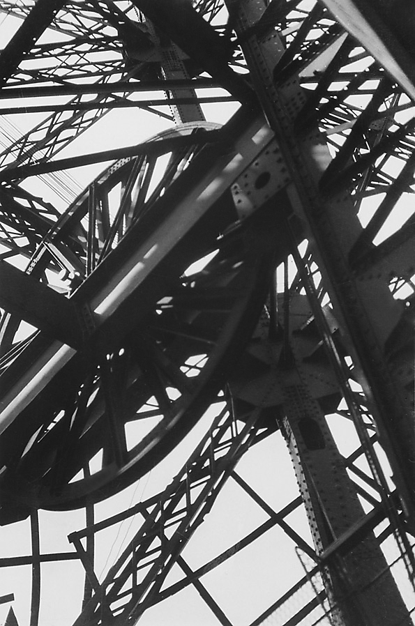 Germaine Krull (Dutch born Germany, 1897-1985) 'La Tour Eiffel' (The Eiffel Tower) c. 1928