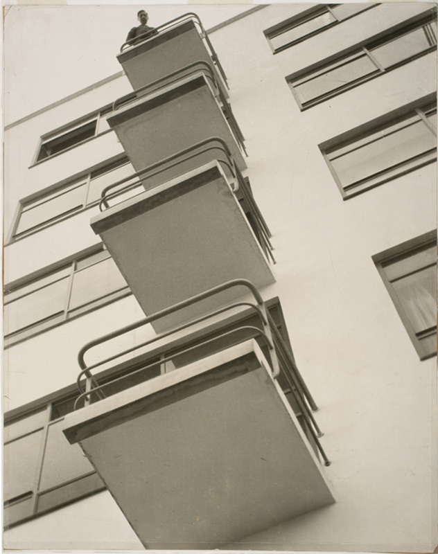 László Moholy-Nagy (Hungarian, 1895-1946) 'Bauhaus Balconies' 1926 'Bauhaus Balconies' 1926 from the exhibition 'László Moholy-Nagy
Retrospective' at Schirn Kunsthalle, Frankfurt, October 2009 - February 2010 László Moholy-Nagy (Hungarian, 1895-1946) 'Bauhaus Balconies' 1926 from the exhibition 'László Moholy-Nagy
Retrospective' at Schirn Kunsthalle, Frankfurt, October 2009 - February 2010