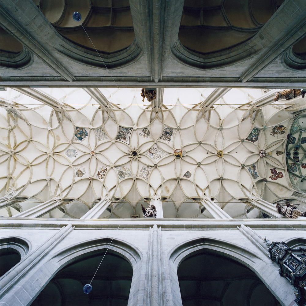 David Stephenson (Australian born America, b. 1955) 'Nave, Cathedral of St. Barbara, Kutná Hora, Czech Republic' 2008/09