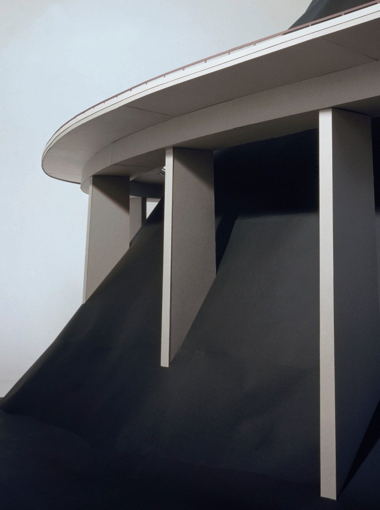 Thomas Demand (German, b. 1964) 'Brennerautobahn' 1994 from the exhibition 'Thomas Demand in Berlin' at the Neue Nationalgalerie, Berlin, Sept 2009 - Jan 2010