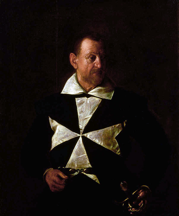 Michelangelo Merisi da Caravaggio (Italian, 1571-1610) 'The portrait of Antonio Martelli, Knight of Malta' 1608-1609