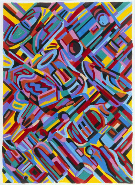 Elizabeth Gower (Australian, b. 1952) 'City Series' 1982-1984