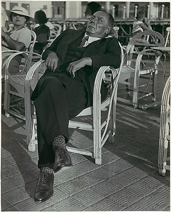 Lisette Model (American born Austria, 1901-1983) 'Gambler, French Riviera' 1937