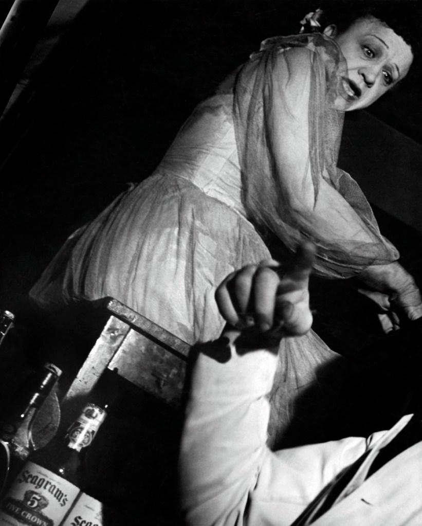 Lisette Model (American born Austria, 1901-1983) 'Restaurant, New York' c. 1945