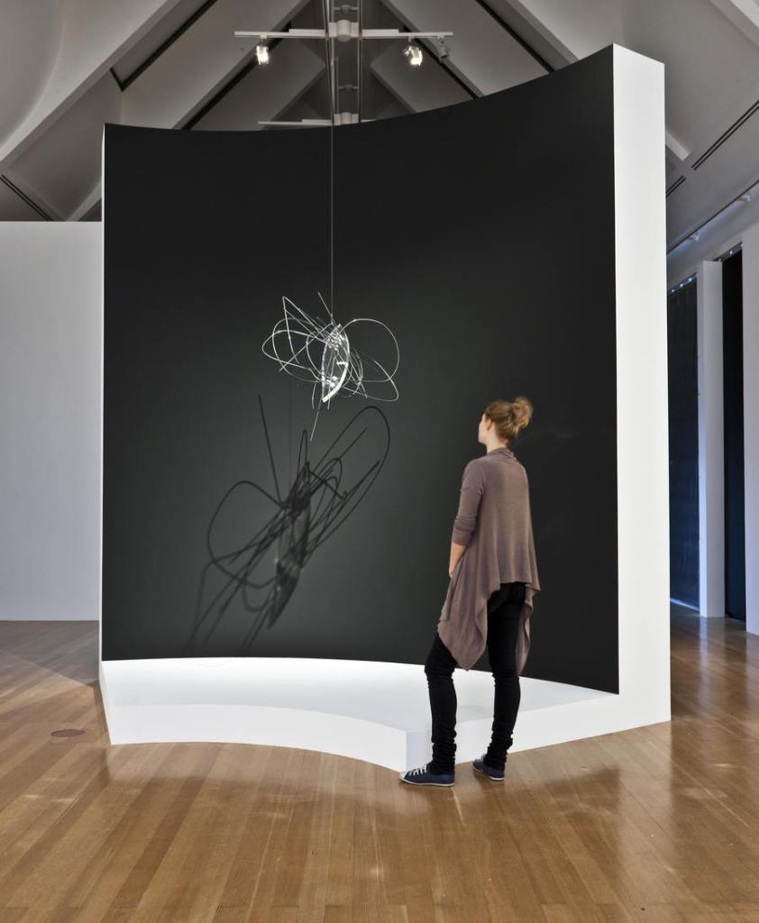 László Moholy-Nagy (Hungarian, 1895-1946) 'Dual forms with Chromium Rods' 1946 László Moholy-Nagy (Hungarian, 1895-1946) 'Dual forms with Chromium Rods' 1946