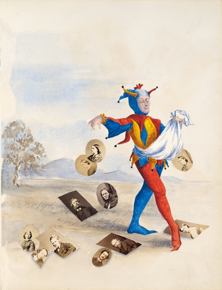 Maria Harriet Elizabeth Cator (English, d. 1881) 'Untitled page from the 'Cator' Album' late 1860s/70s from the exhibition 'Playing with Pictures: The Art of Victorian Photocollage' at The Metropolitan Museum of Art, New York, February - May, 2010