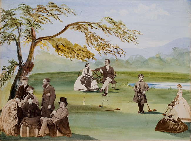 Constance Sackville-West (English, 1846-1929) or Amy Augusta Frederica Annabella Cochrane Baillie (English, 1853-1913) Untitled page from the 'Sackville-West Album' 1867/73