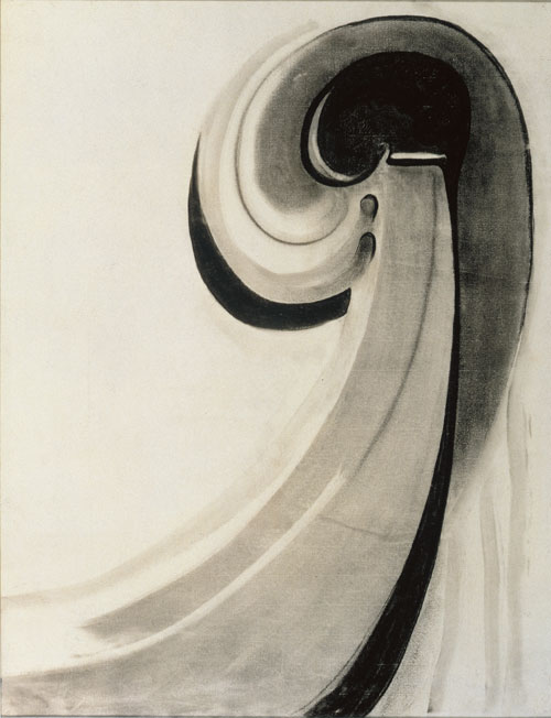 Georgia O'Keeffe (American, 1887-1986) 'Early Abstraction' 1915