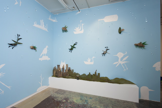 Tom Moore 'Pondlurking' installation at Helen Gory Galerie Tom Moore 'Pondlurking' installation photographs at Helen Gory Galerie, Prahran