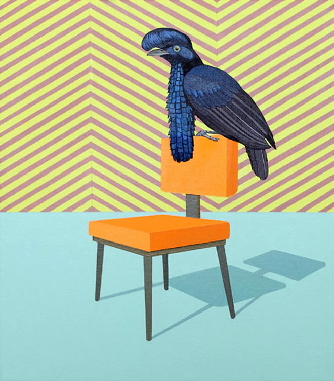 Claudia Damichi (Australian, b. 1972) 'Reading between the lines' 2010