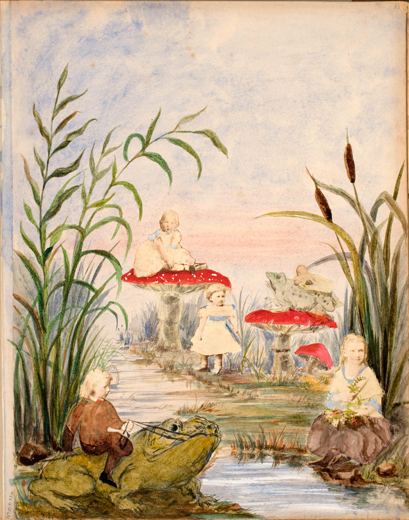 Elizabeth Pleydell-Bouverie (English, died 1889) and Jane Pleydell-Bouverie (English, died 1903) or Ellen Pleydell-Bouverie (English, 1849-?) and Janet Pleydell-Bouverie (English, 1850-1906) Untitled page from the 'Bouverie Album' 1872/77