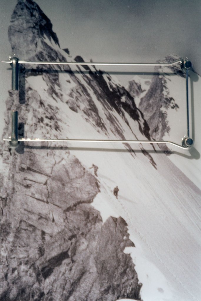 Kiko Gianocca (Swiss, b. 1974) 'The way up' (reverse) 2009 (installation view)