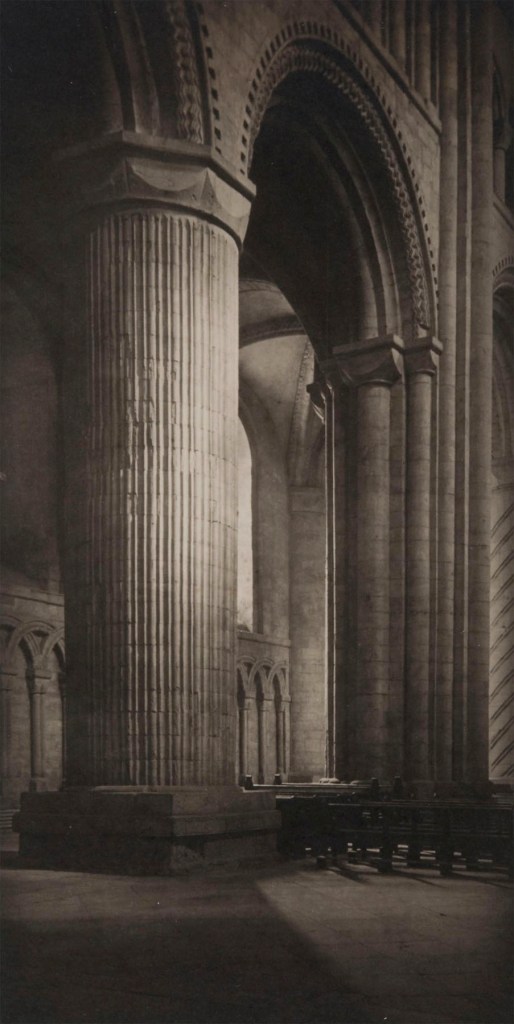 Frederick H. Evans (British, 1853-1943) 'Durham Cathedral: West End Nave' 1912