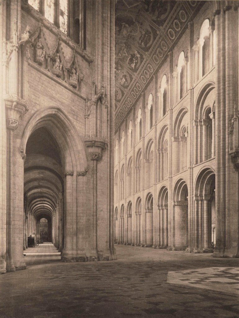 Frederick H. Evans (British, 1853-1943) 'Ely Cathedral: Octagon into Nave Aisle' c. 1899