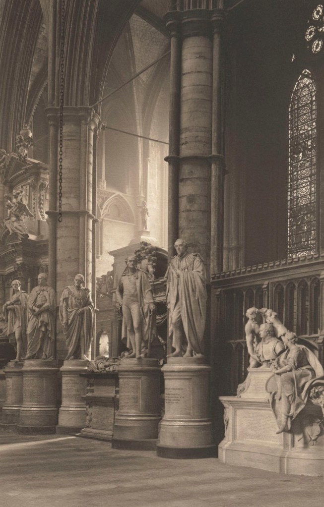 Frederick H. Evans (British, 1853-1943) 'Westminster Abbey: North Transept: East Side' 1911