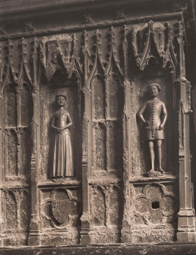 Frederick H. Evans (British, 1853-1943) 'Westminster Abbey: Tomb of Edward III, Mary and William' 1911