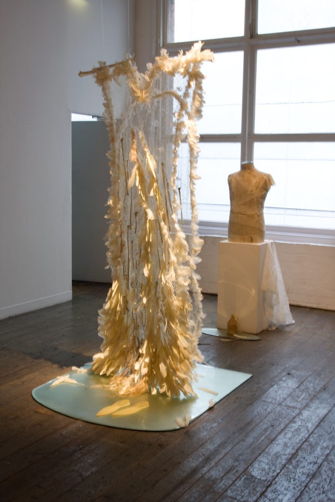 Installation view of the exhibition 'A Shrine for Orpheus' by Pip Stokes at fortyfivedownstairs, Melbourne