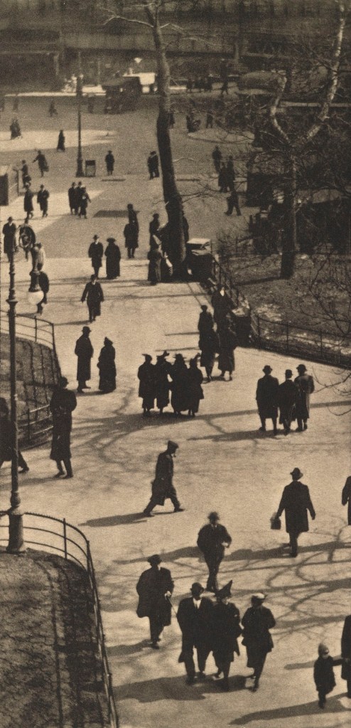 Paul Strand (American, 1890-1976) 'City Hall Park, New York' 1915
