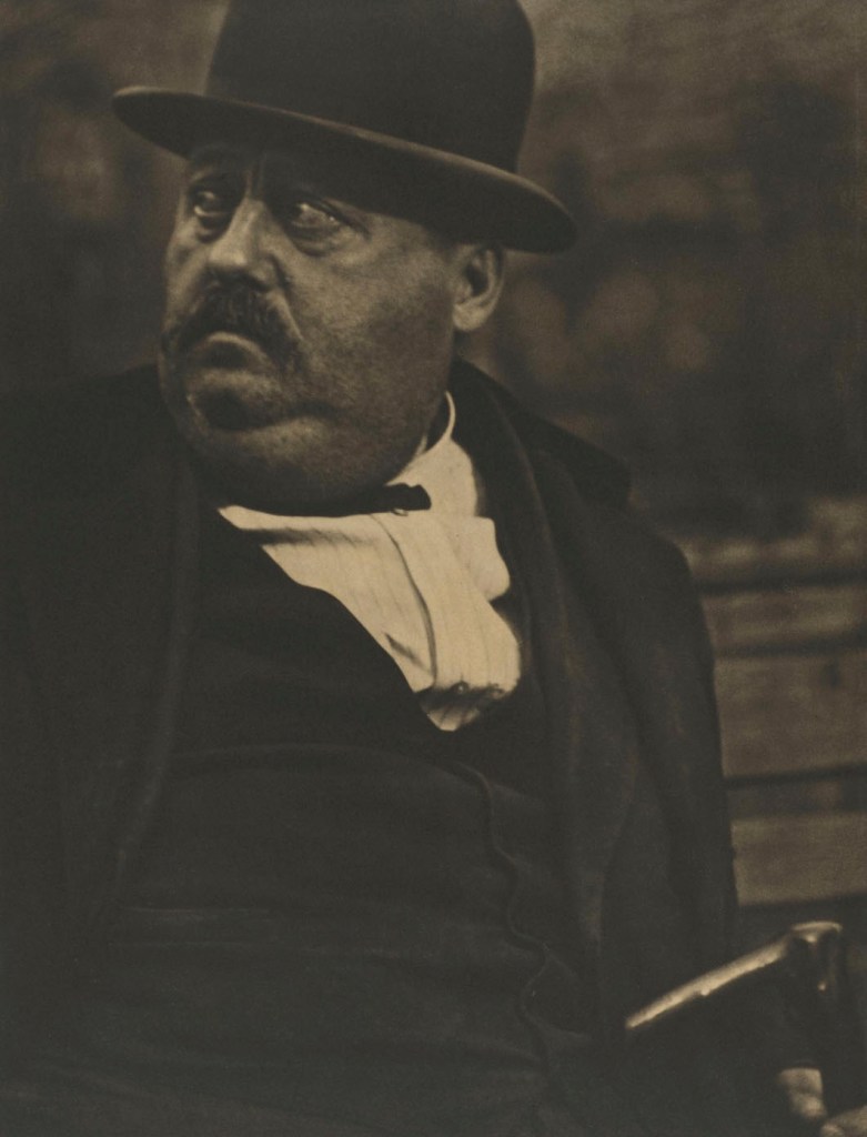 Paul Strand (American, 1890-1976) 'Man in a Derby, New York' 1916