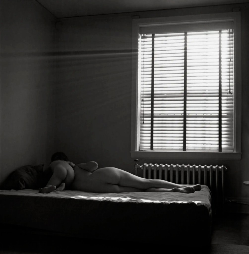 Harry Callahan (American, 1912-1999) 'Eleanor and Barbara' 1953 from the exhibition 'Harry Callahan: American Photographer' at the Museum of Fine Arts, Boston, Nov 2009 - July 2010