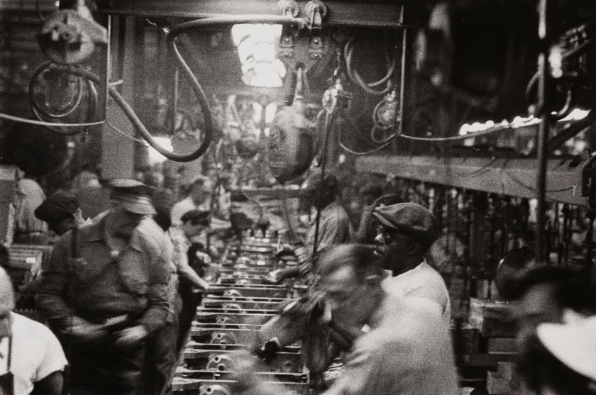 Robert Frank (Swiss-American, 1924-2019) 'Assembly Plant, Detroit' 1955