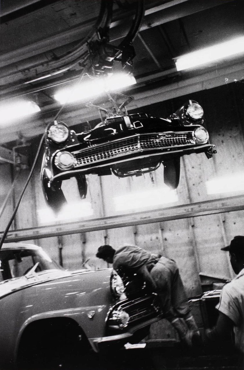 Robert Frank (Swiss-American, b. 1924) 'Assembly Plant, Ford, Detroit' 1955