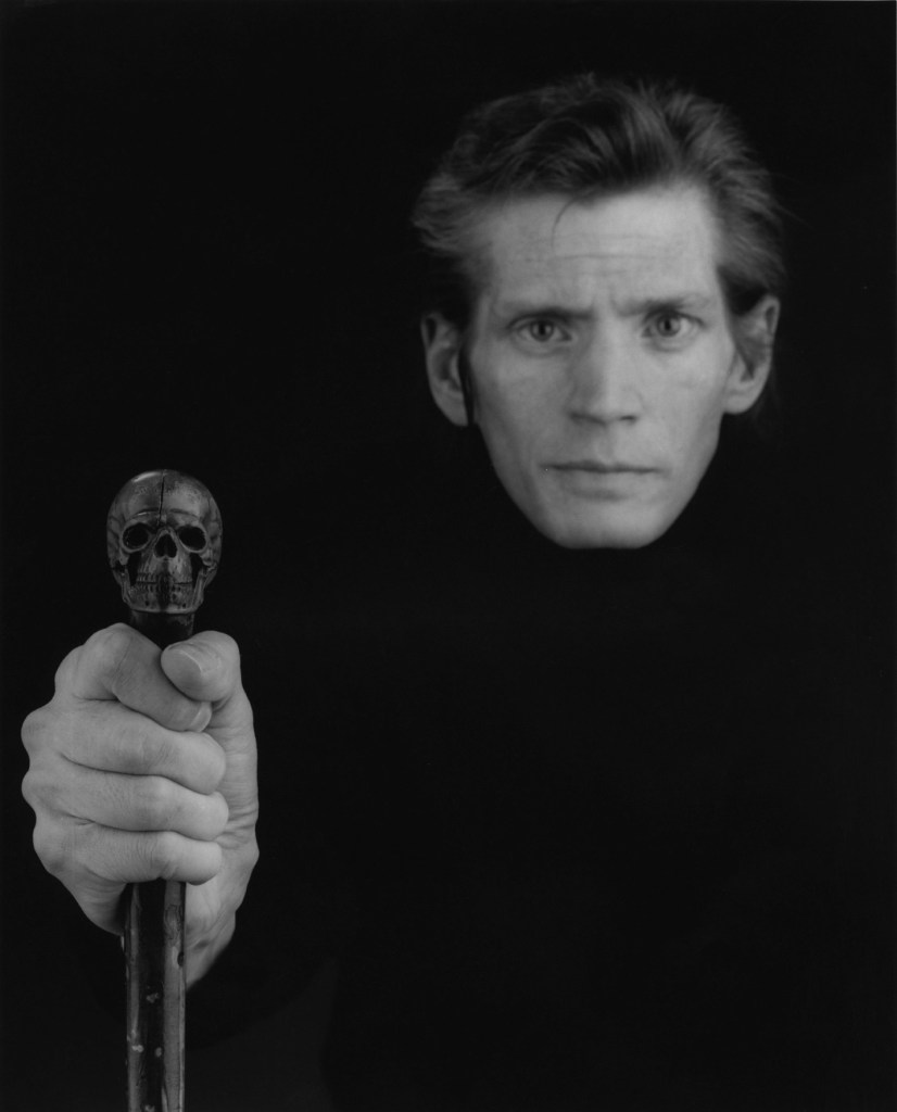 Robert Mapplethorpe (American, 1946-1989) 'Self Portrait' 1988 © Robert Mapplethorpe Foundation. Used by permission