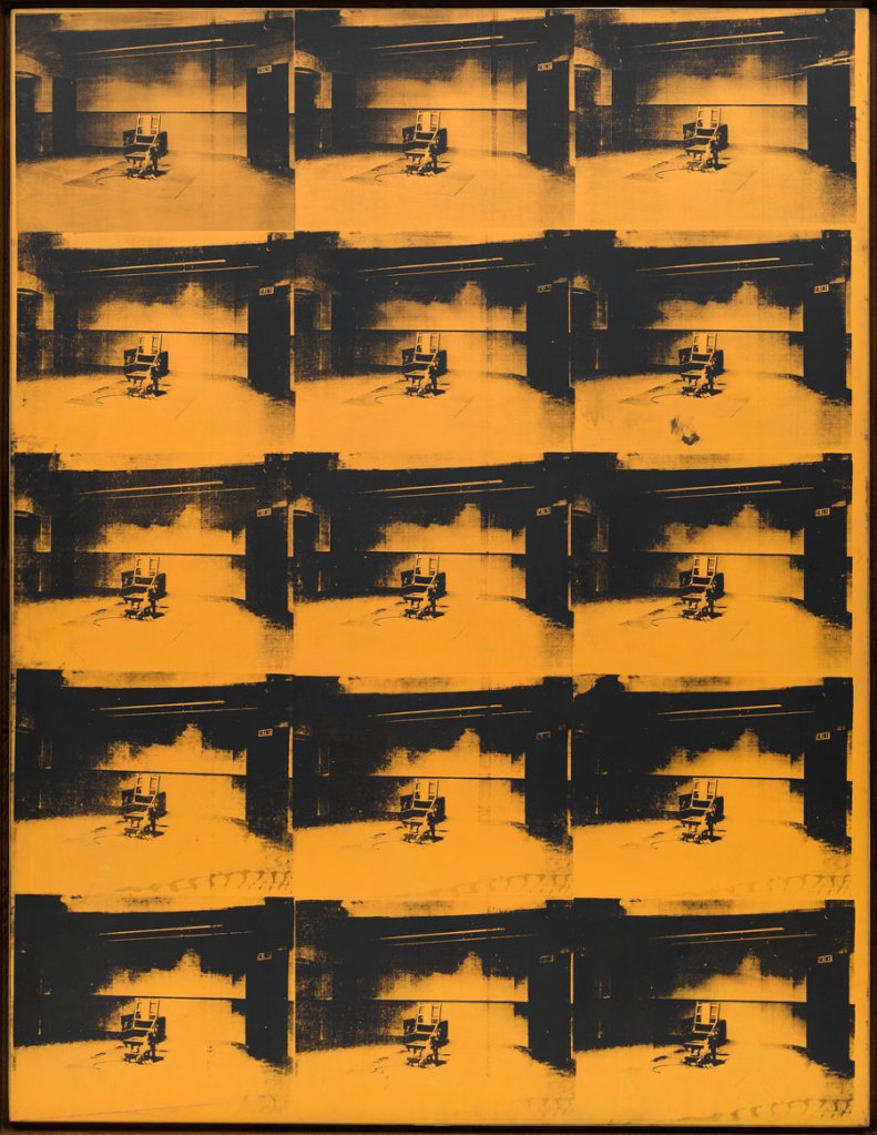 Andy Warhol (American, 1928-1987) 'Orange Disaster #5' 1963