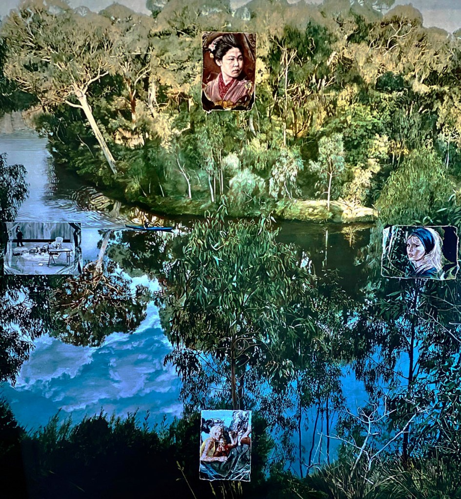 Lyndell Brown (Australian, b. 1961) and Charles Green (Australian, b. 1961) 'Galatea Point' 2005