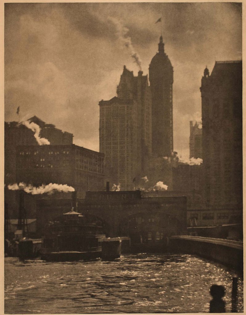 Alfred Stieglitz (American, 1864-1946) ‘City of ambition’ 1911 from the exhibition 'Alfred Stieglitz: the Lake George years' at the Art Gallery of New South Wales, Sydney, June - September, 2010