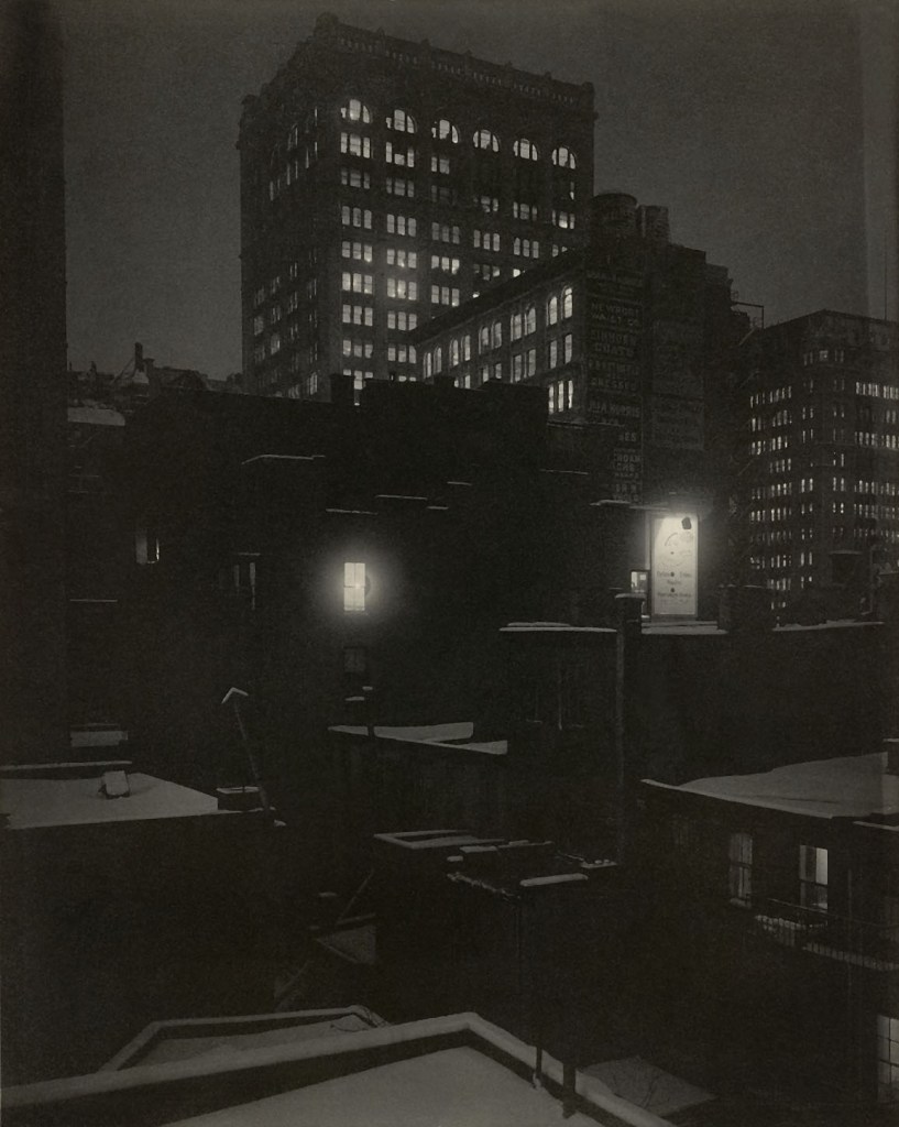 Alfred Stieglitz (American, 1864-1946) 'From the Back Window – 291' 1915