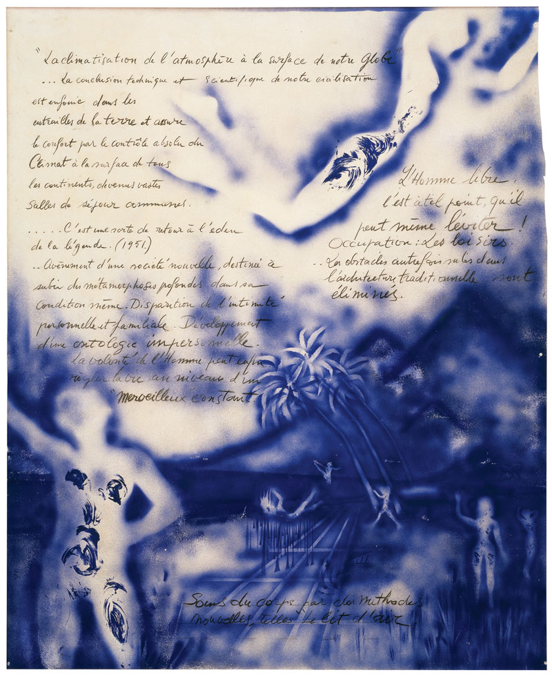 Yves Klein (French, 1928-1962) 'Architecture de l'air' (Air Architecture) 1961