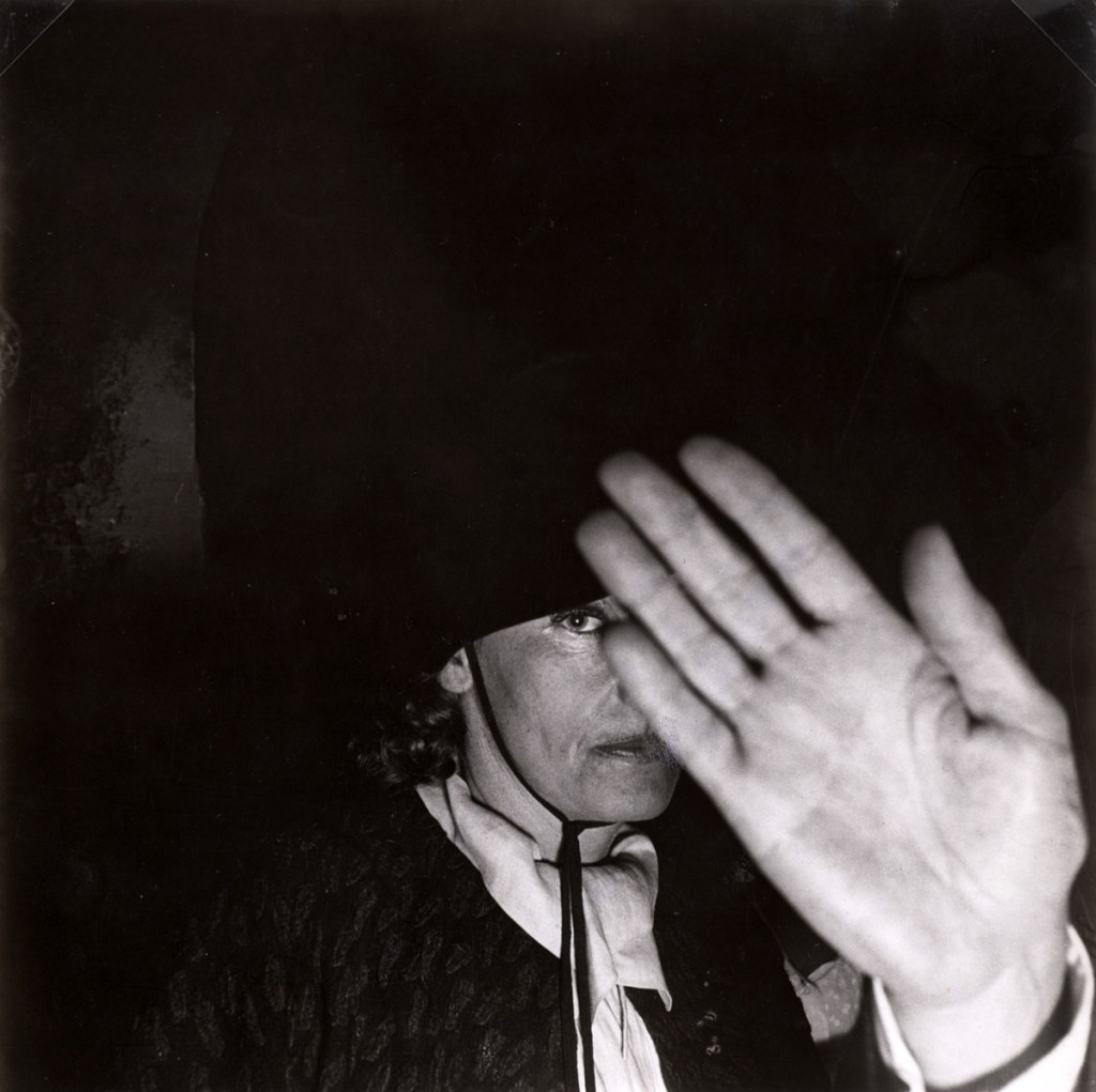 Georges Dudognon (French, 1922-2001) 'Greta Garbo in the Club St. Germain, Paris' c. 1950s 