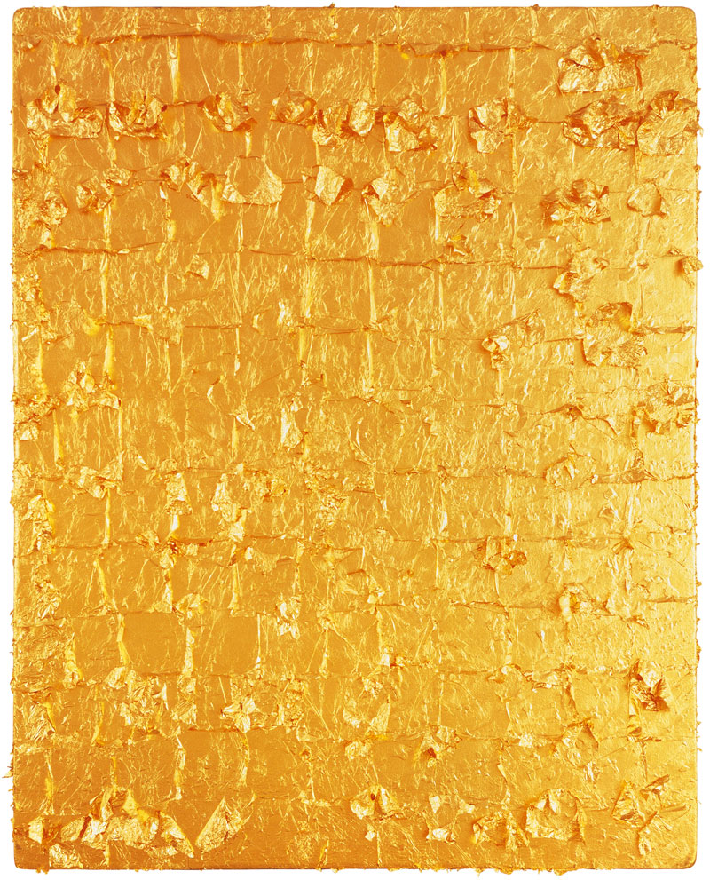 Yves Klein (French, 1928-1962) 'Untitled Gold Monochrome' 1962