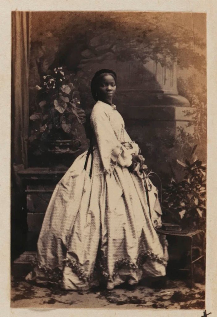 Camille Silvy (French, 1834-1910) 'Aina (Sarah Forbes Bonetta (later Davies))' 15 September 1862 from the exhibition 'Camille Silvy, Photographer of Modern Life, 1834-1910' at the National Portrait Gallery, London, July - Oct 2010