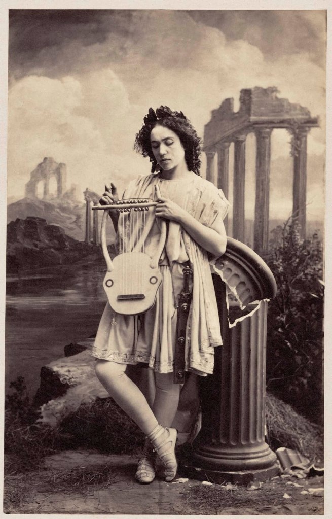 Camille Silvy (French, 1834-1910)
'Rosa Csillag as Orfeo' 1860