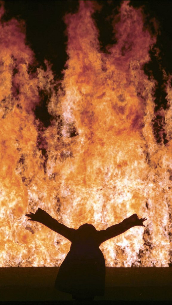 Bill Viola (American, 1951-2024) 'Fire Woman' 2005 (still)