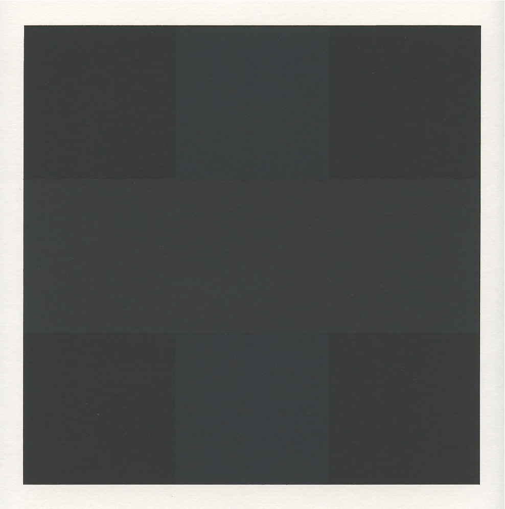 Ad Reinhardt (American, 1913-1967) 'Black Painting' 1960-1966 from the exhibition 'Hauntology' at Berkeley Museum of Art, University of California, Berkeley, July - December 2010 Ad Reinhardt (American, 1913-1967) 'Black Painting' 1960-1966 from the exhibition 'Hauntology' at Berkeley Museum of Art, University of California, Berkeley, July - December 2010