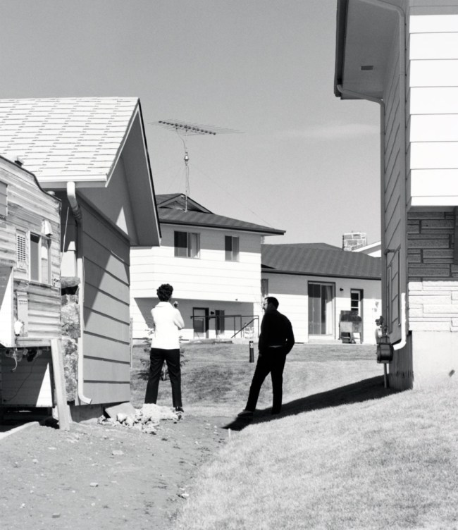 Robert Adams (American, b. 1937) 'In a New Subdivision, Colorado Springs, Colorado' 1969 from the exhibition 'Robert Adams:  The Place We Live, A Retrospective Selection of Photographs' at the Vancouver Art Gallery