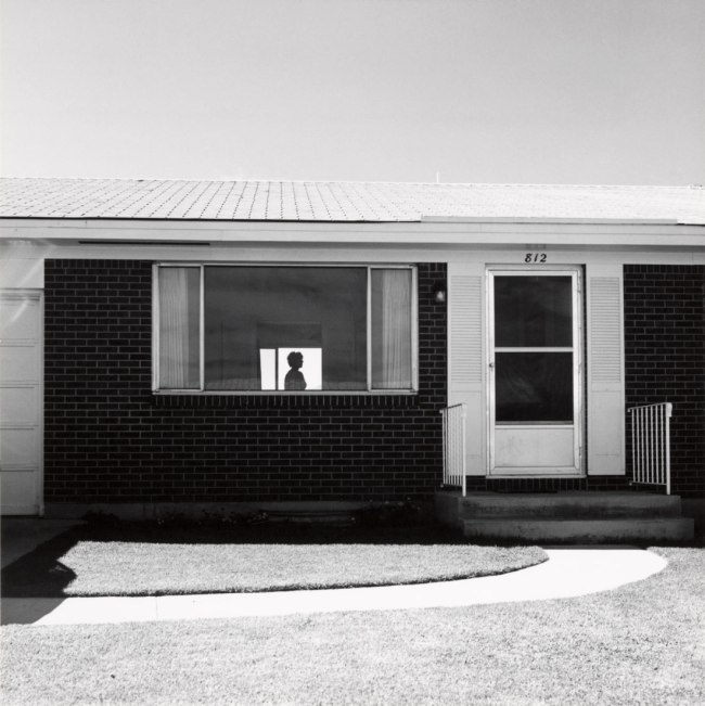 Robert Adams (American, b. 1937) 'Colorado Springs, Colorado' 1968 from the exhibition 'Robert Adams:  The Place We Live, A Retrospective Selection of Photographs' at the Vancouver Art Gallery