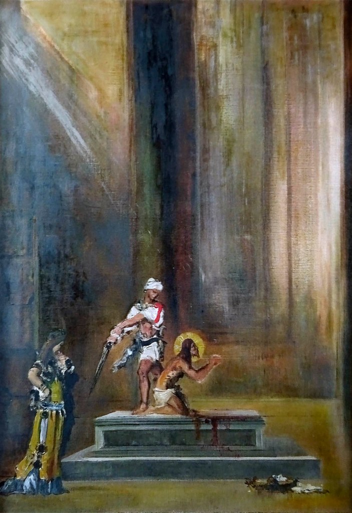 Gustave Moreau (French, 1826-1898) 'Beheading of John the Baptist' 1870
