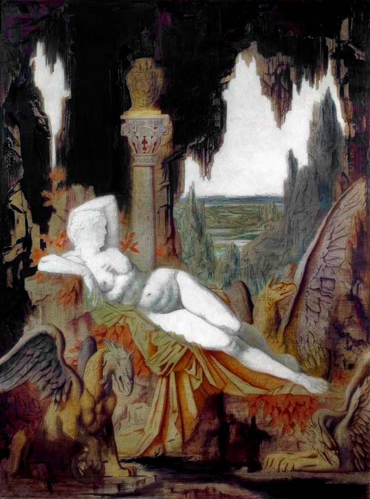 Gustave Moreau (French, 1826-1898) 'Fairy with Griffons' 1875