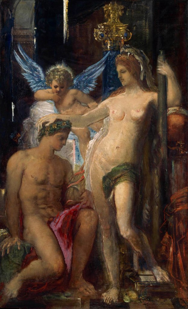 Gustave Moreau (French 1826-1898) 'Hercules and Omphale' 1856-1857
