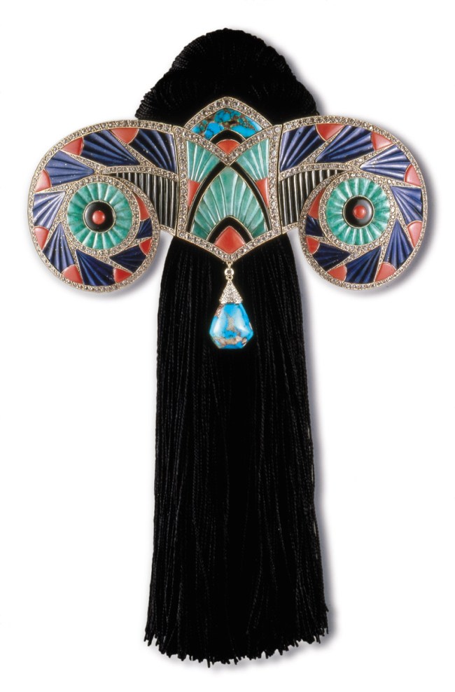 Boucheron, Paris (design by Lucien Hirtz) 'Corsage ornament' 1925 