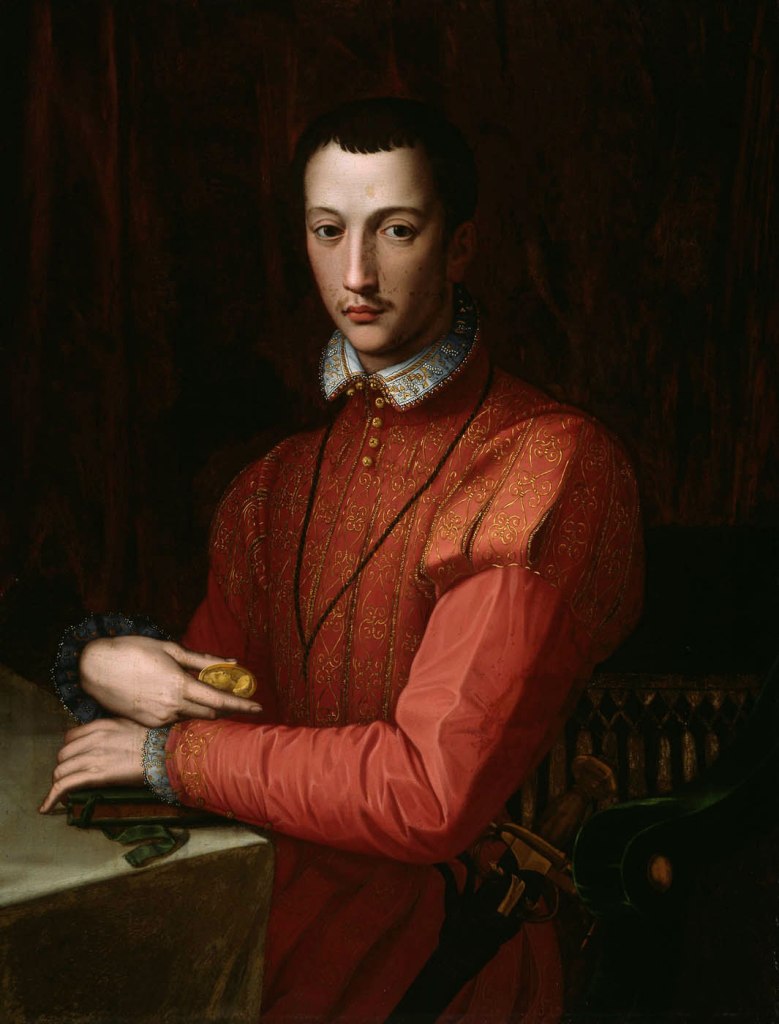 Agnolo di Cosimo named Bronzino (Monticelli, Florence 1503 - Florence 1572) 'Francesco I De Medici' between 1555 and 1565