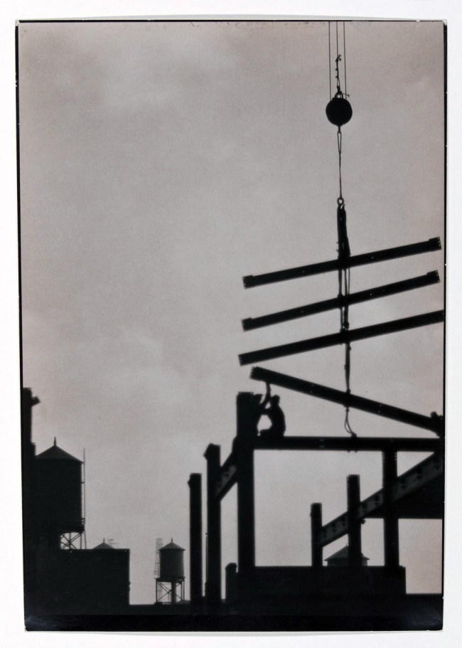 Emil Otto Hoppé (British born Germany, 1979-1942) 'Steel construction, Philadelphia' 1926